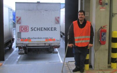 Srdcerváč Pavel ve společnosti DB Schenker