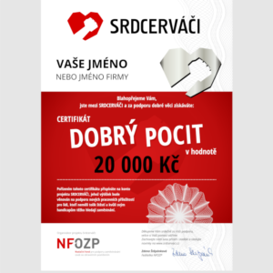 Stříbrný certifikát Dobrý pocit